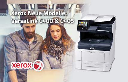 Xerox VersaLink® – vier neue leistungsstarke Druckermodelle