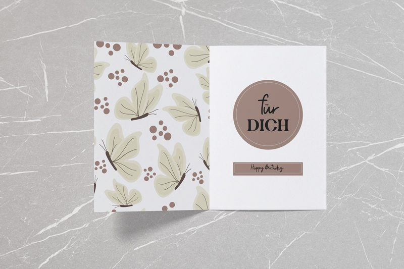 Grußkarten Design