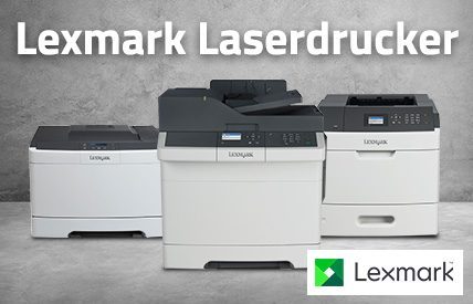 Drei Lexmark-Modelle mit starken Attributen