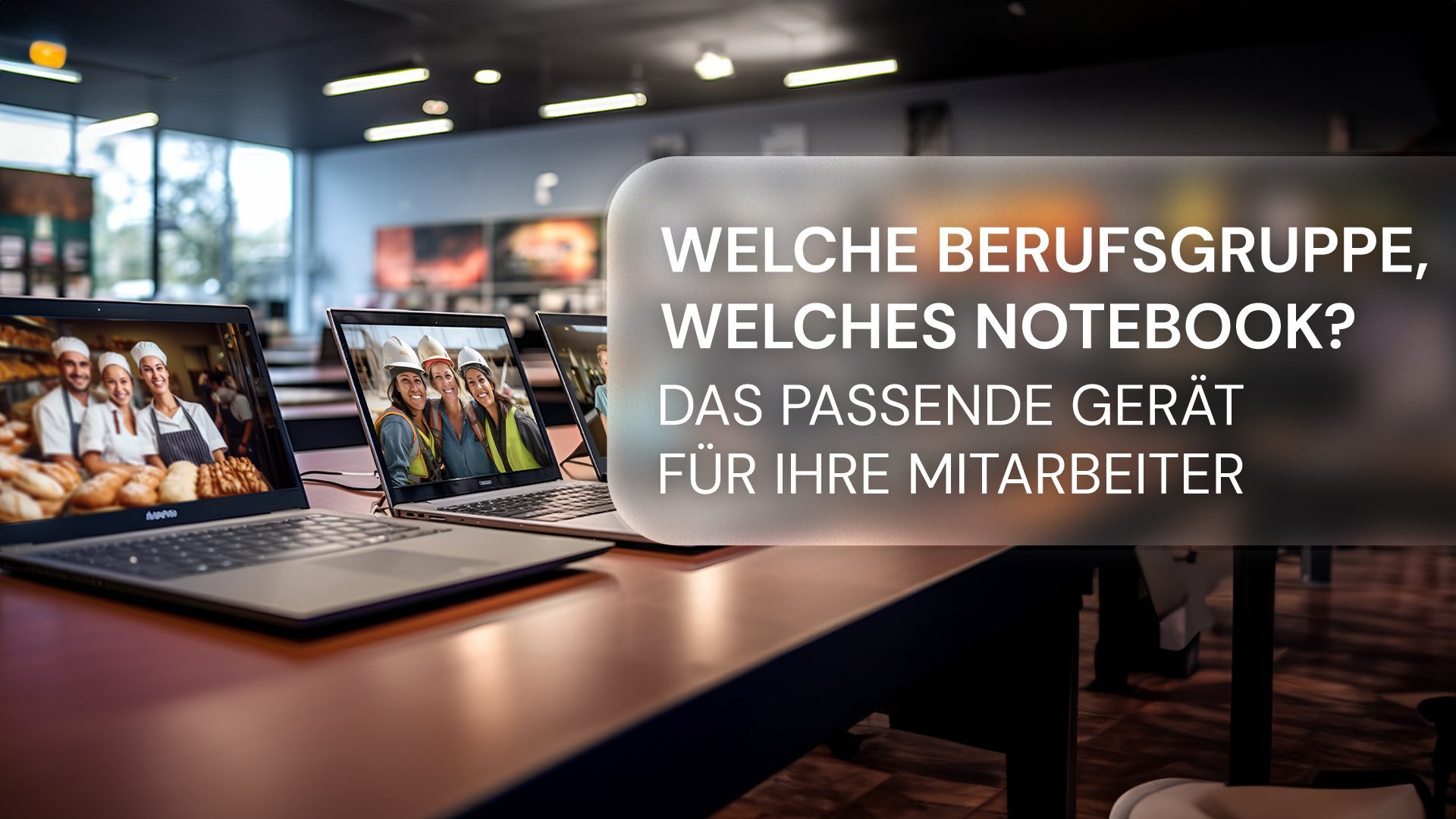 Kollege Notebook: Der passende Laptop für jede Berufsgruppe