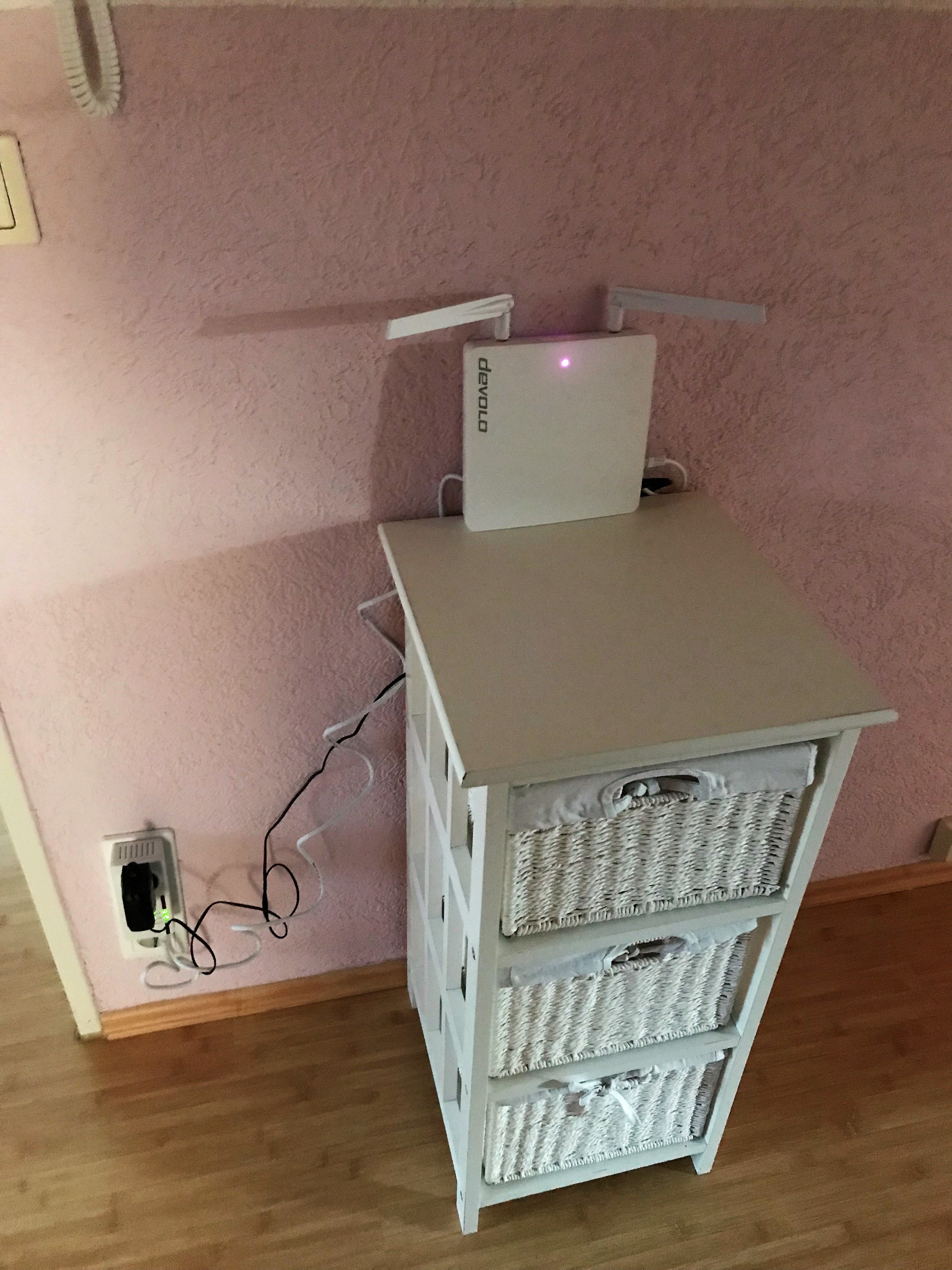 devolo WiFi pro 1200e - angeschlossen