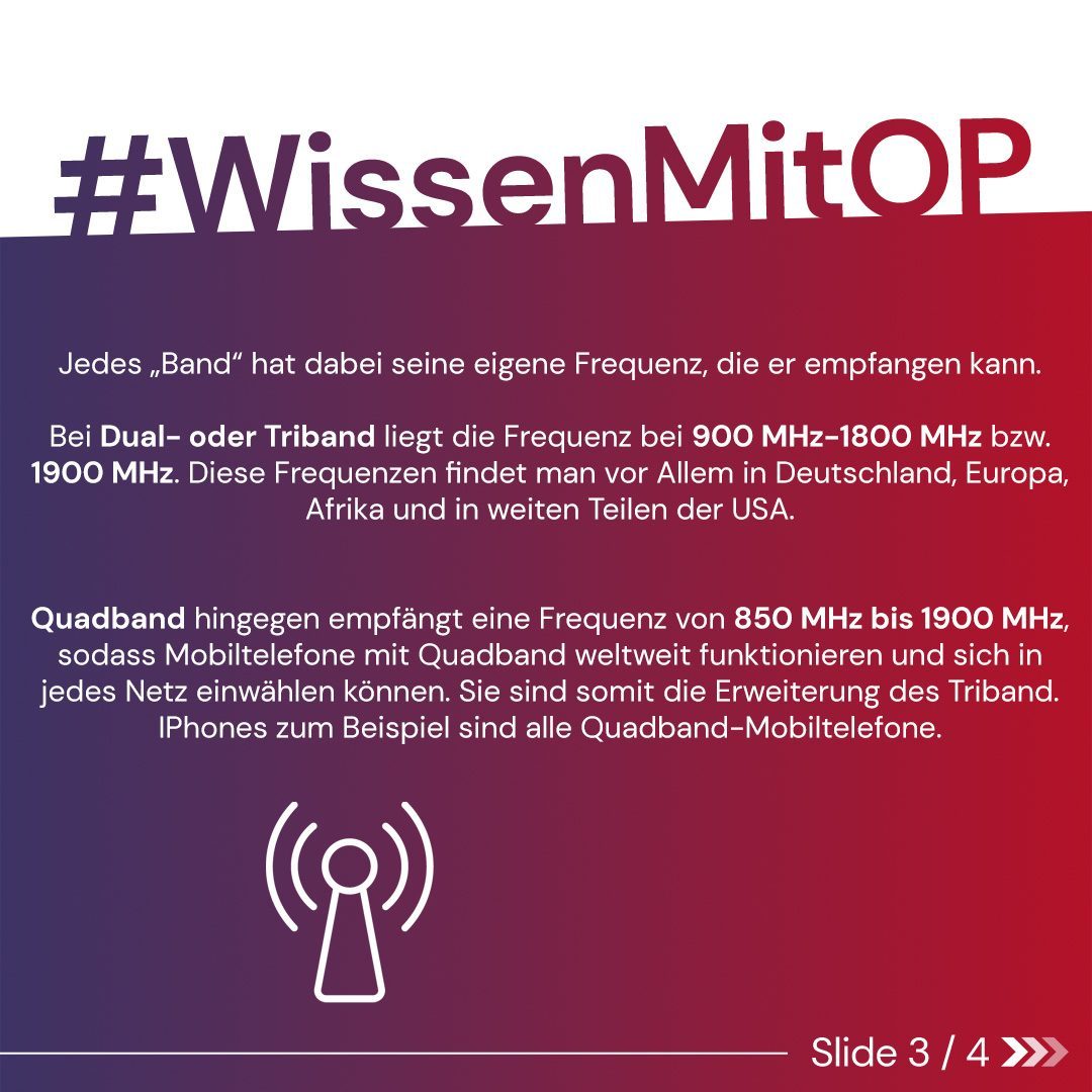 Wissen mit OP - Quadband