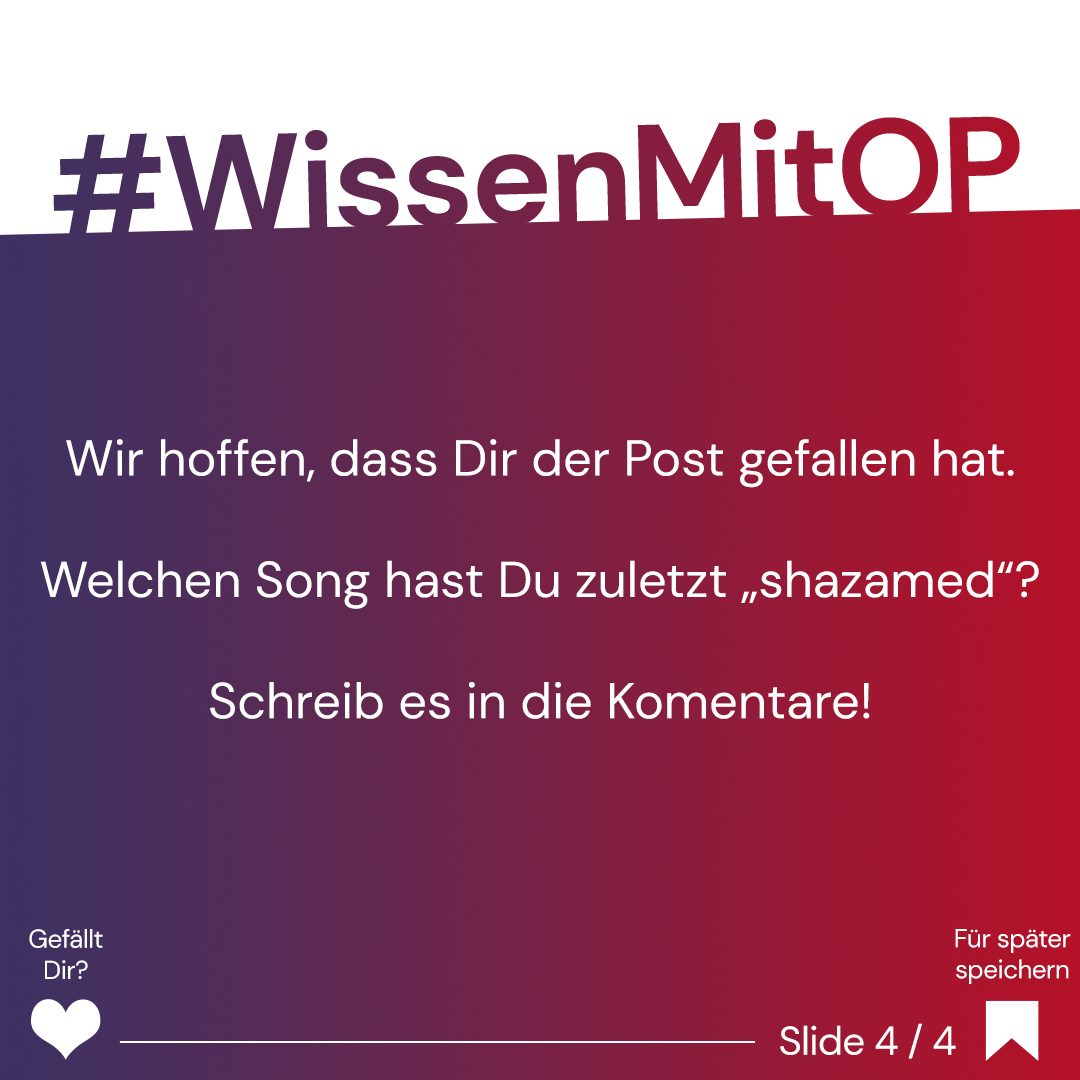 Wissen Mit OP - Shazam