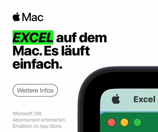 Excel auf dem Mac