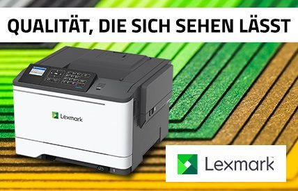 Durch Lexmark erreichen Sie Geschwindigkeit 