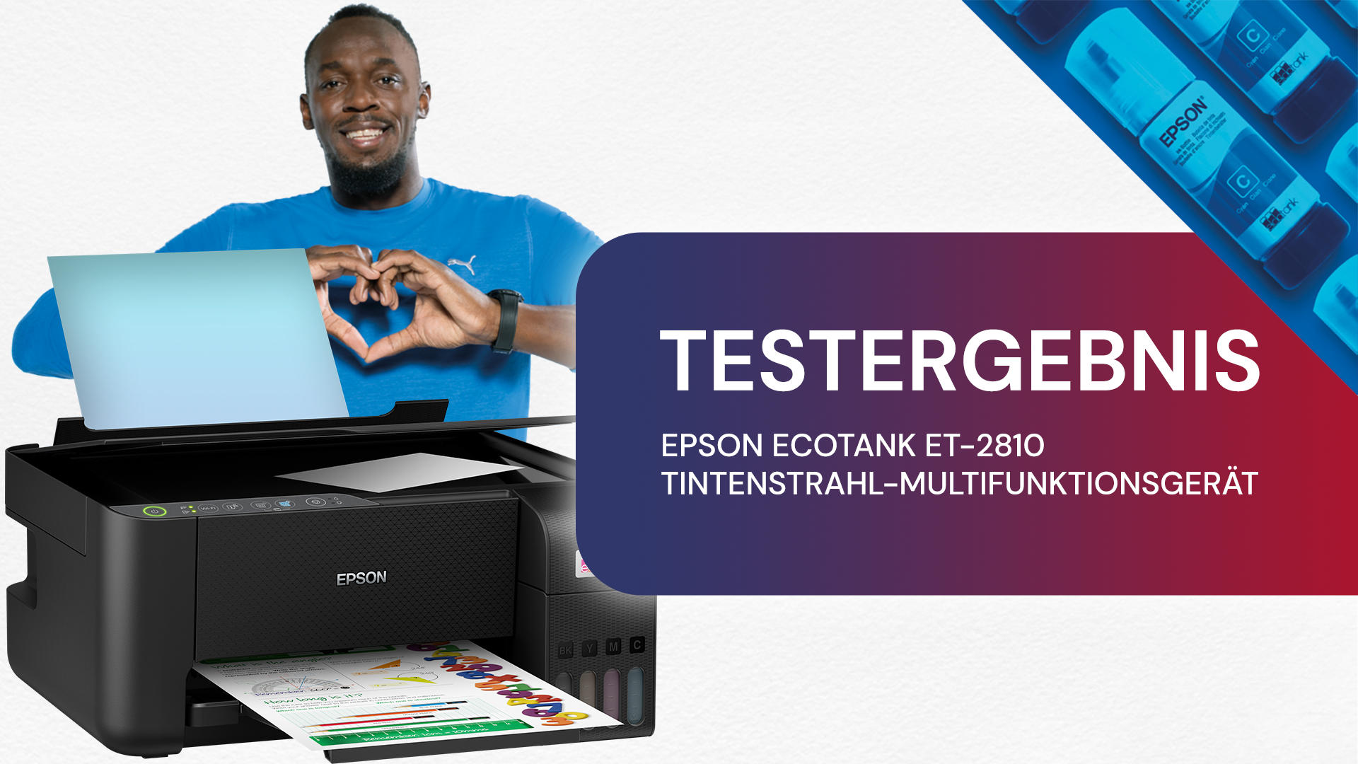 Test  "Epson EcoTank ET-2810 Tintenstrahl-Multifunktionsgerät"