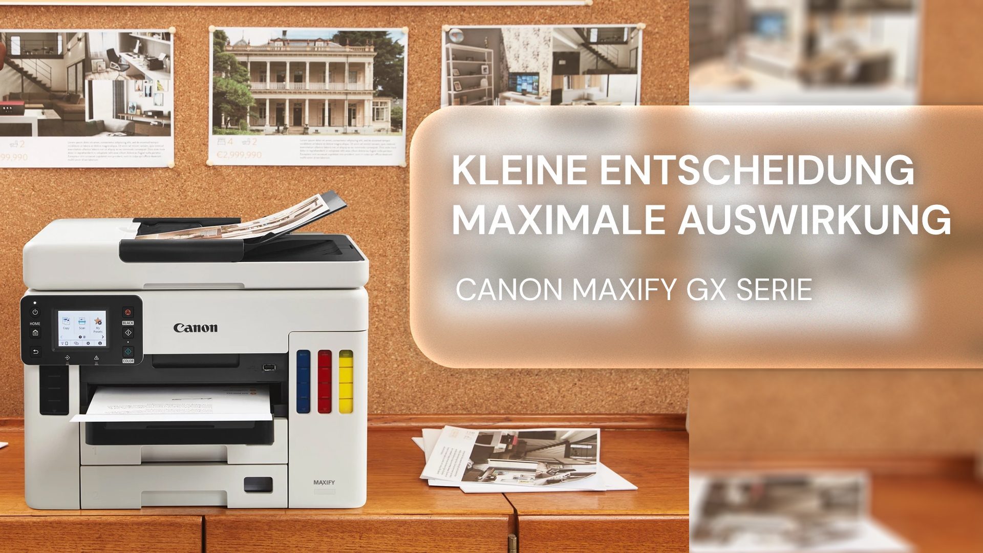 Canon MAXIFY-GX: Die sparsamen Qualitätsdrucker