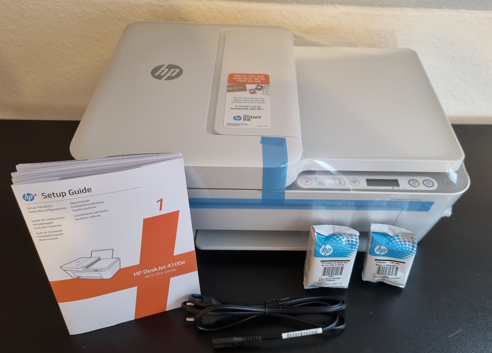 HP DeskJet 4120e - Lieferumfang
