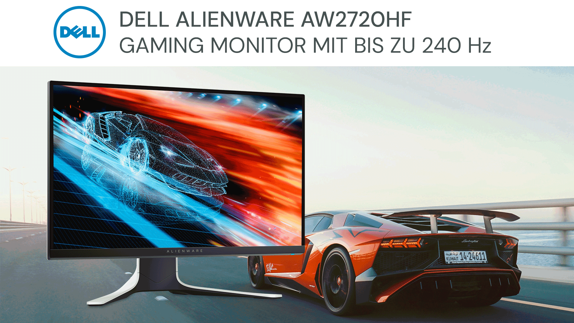 Schnell, schneller, Dell Alienware AW2720HF 