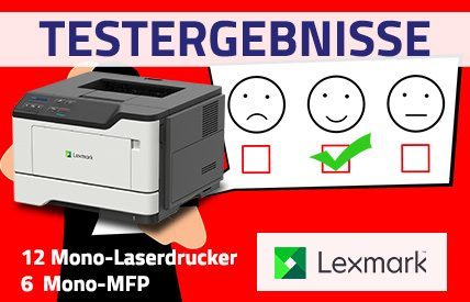 Lexmark Mono-Laserdrucker & Multifunktionsdrucker Test