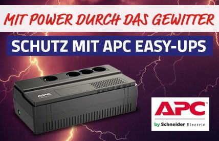 Powerful durch ein Gewitter