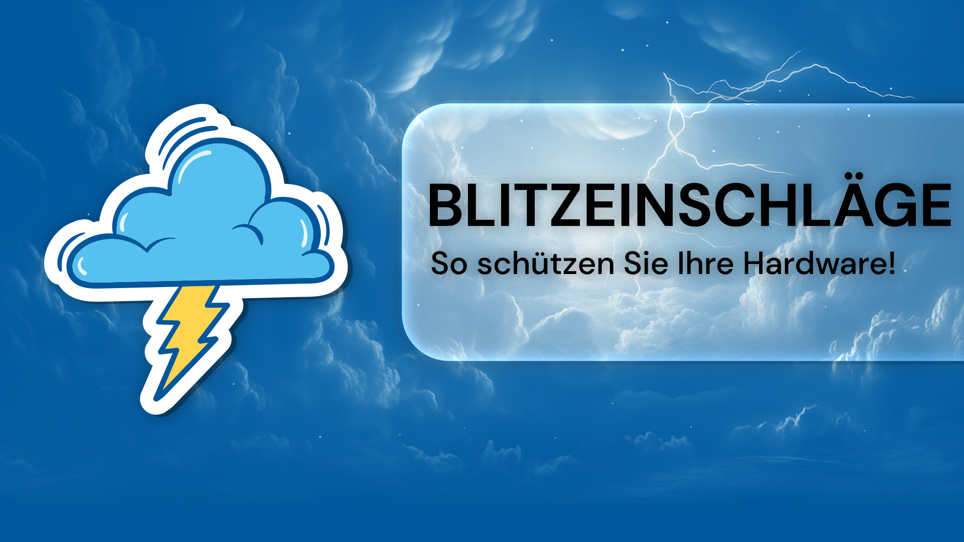 Gewitter-Saison: Schäden an Elektrogeräten im Vorfeld vermeiden