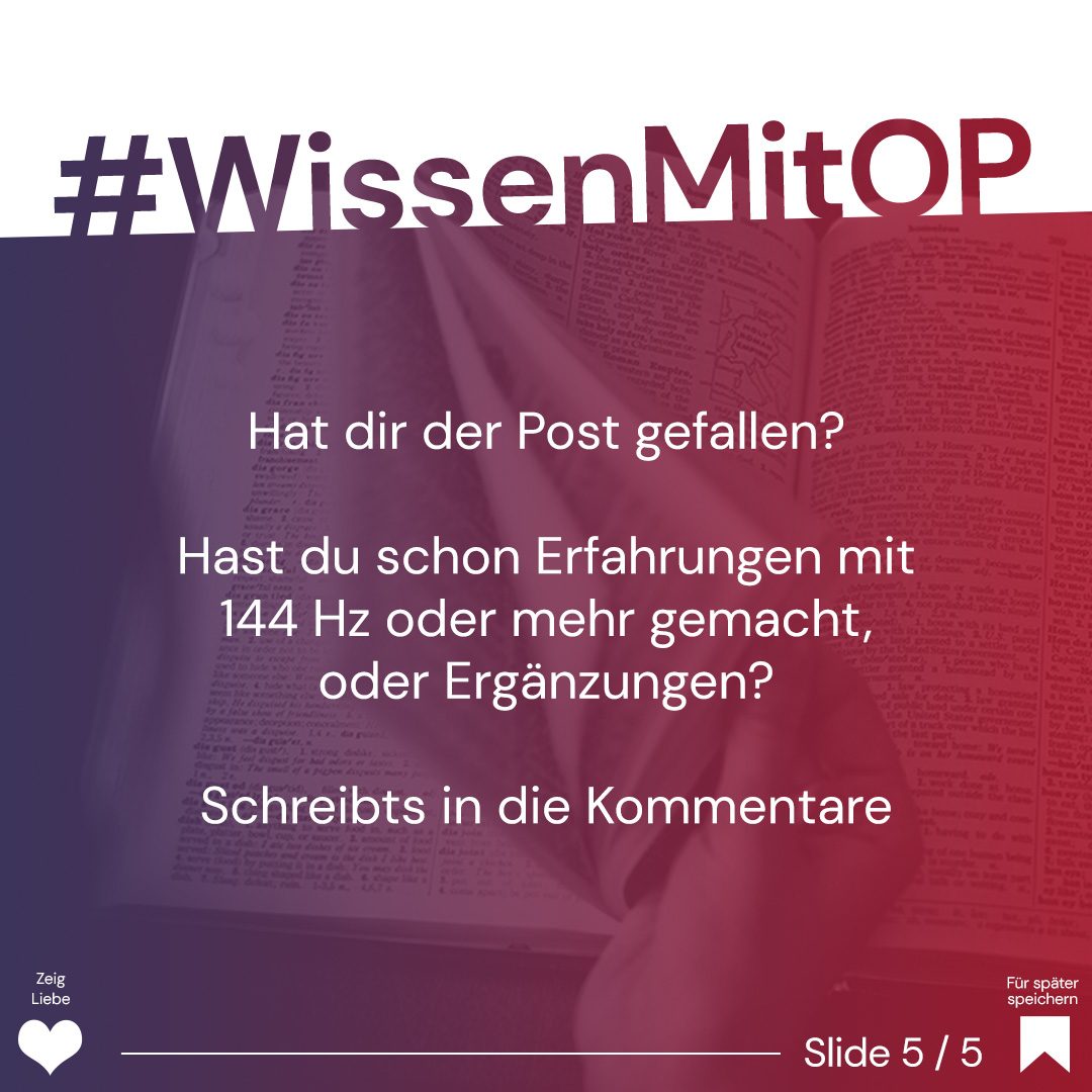Wissen Mit OP - Bildwiederholungsrate