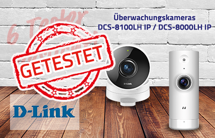 D-Link Überwachungskameras im Test