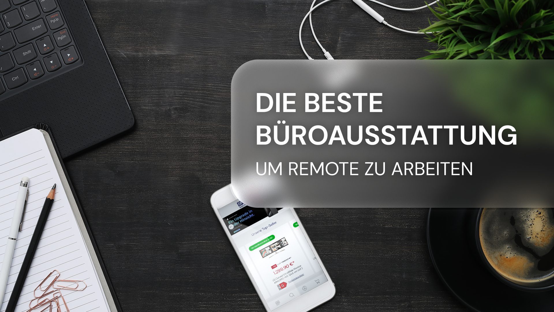 Zu Hause und sogar in der Ferne arbeiten: Mit der besten Büroausstattung für Remote Work