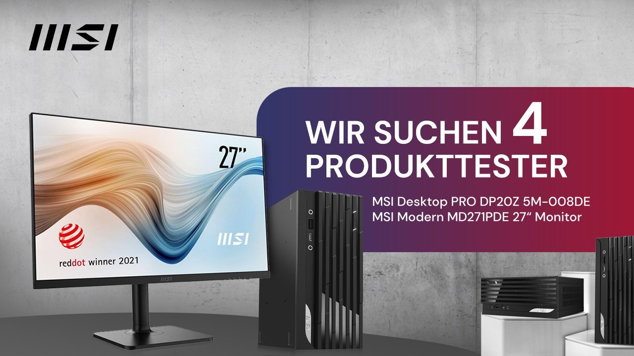 Teilen Sie Ihre Erfahrungen als Produkttester!