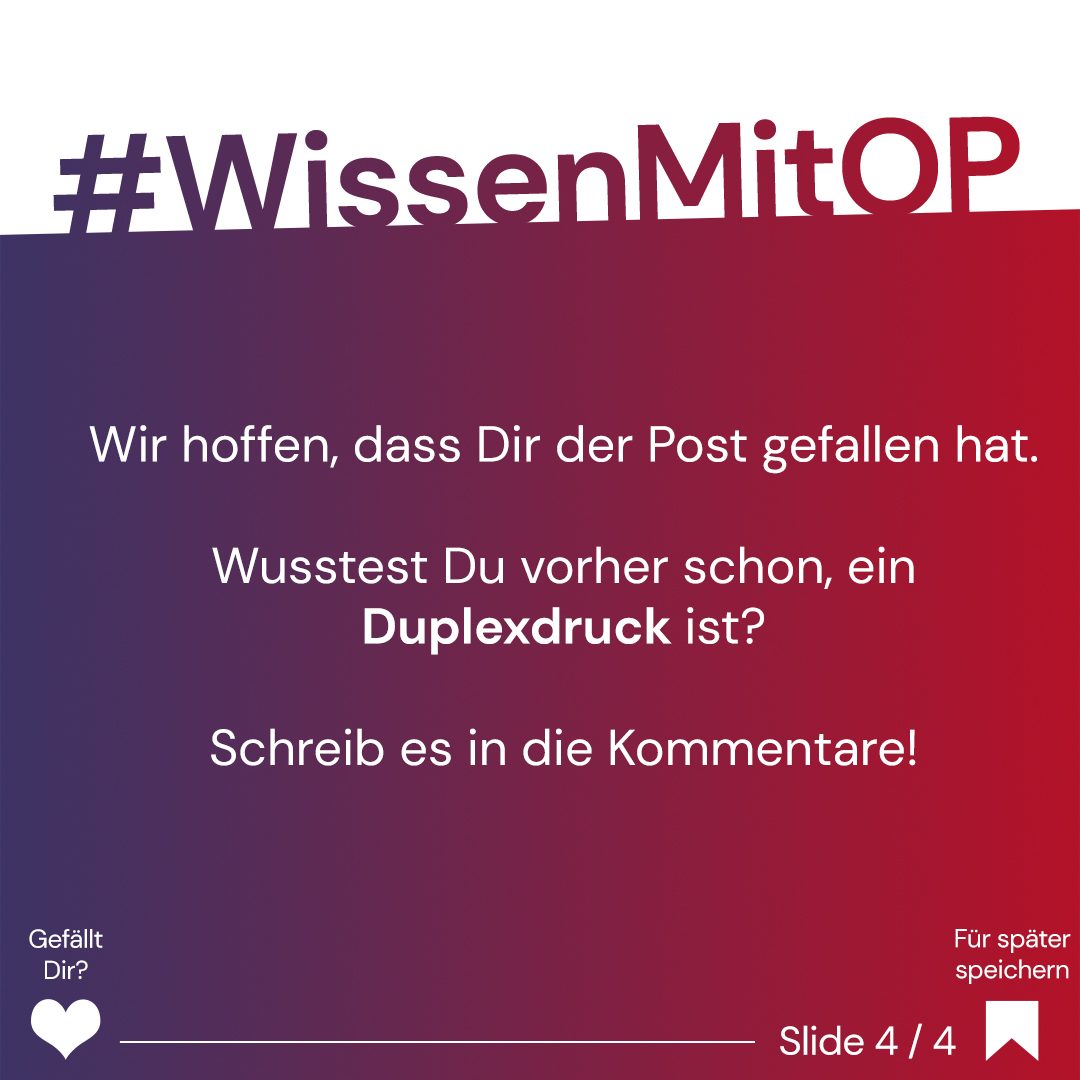Wissen Mit OP - Duplexdruck