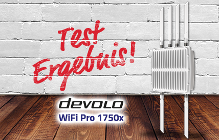 Testbericht devolo Access-Point WiFi pro 1750x