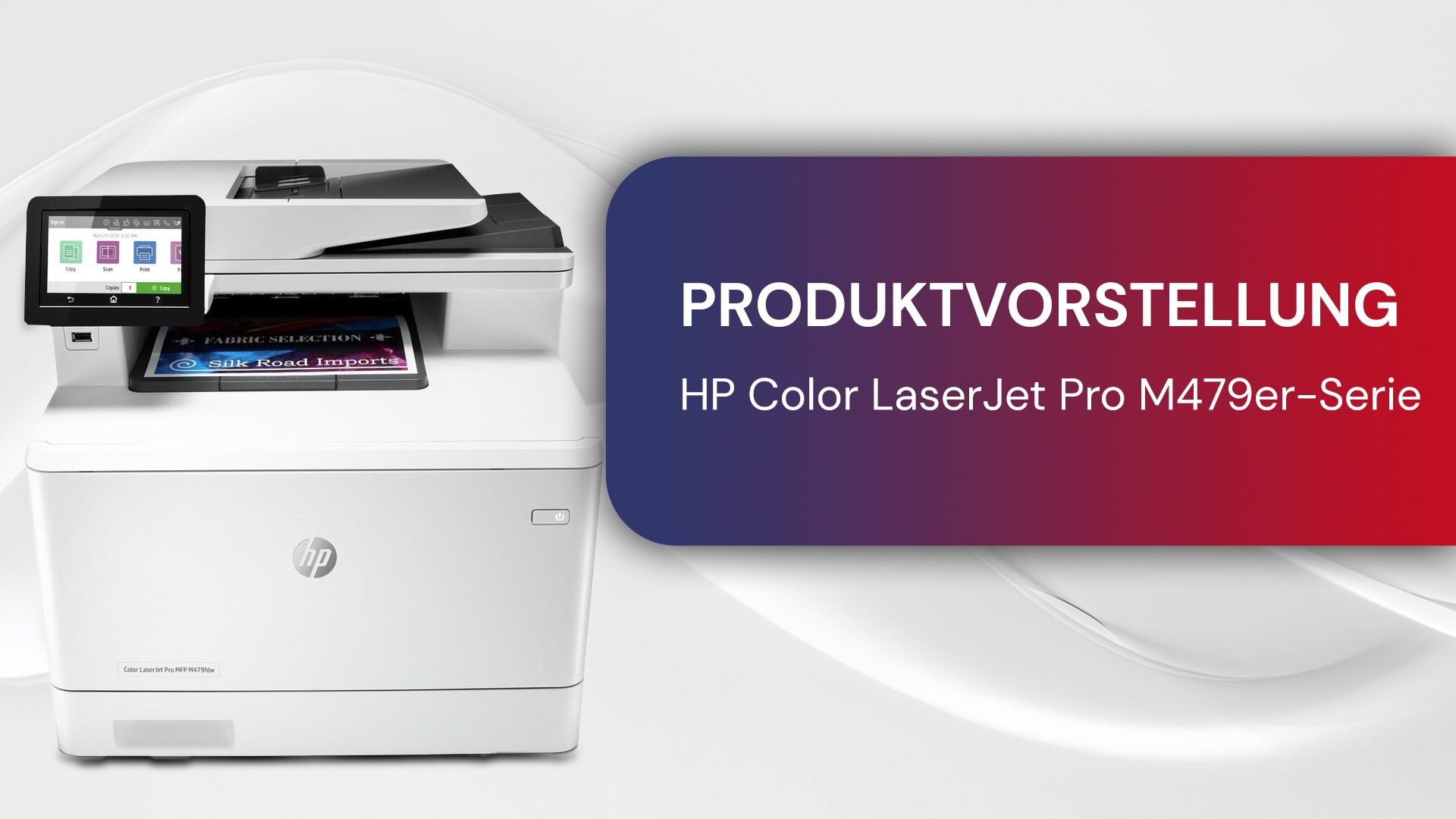 HP LaserJet M479-Serie: Druckerlebnis de luxe