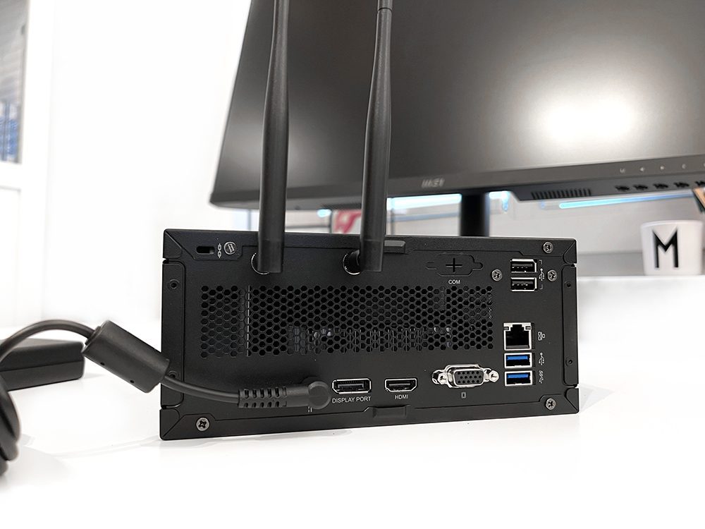 MSI PRO DP20Z 5M-008DE von hinten