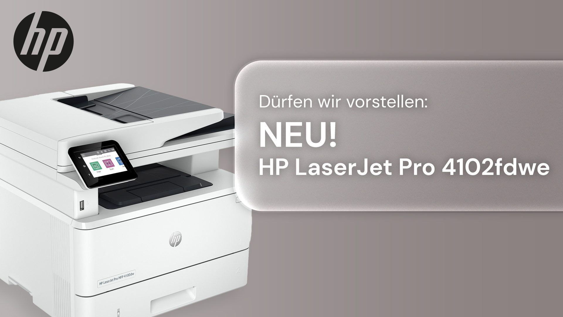 Produktvorstellung: HP LaserJet Pro 4102fdwe
