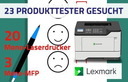Kostenloser Produkttest: 23 Tester gesucht