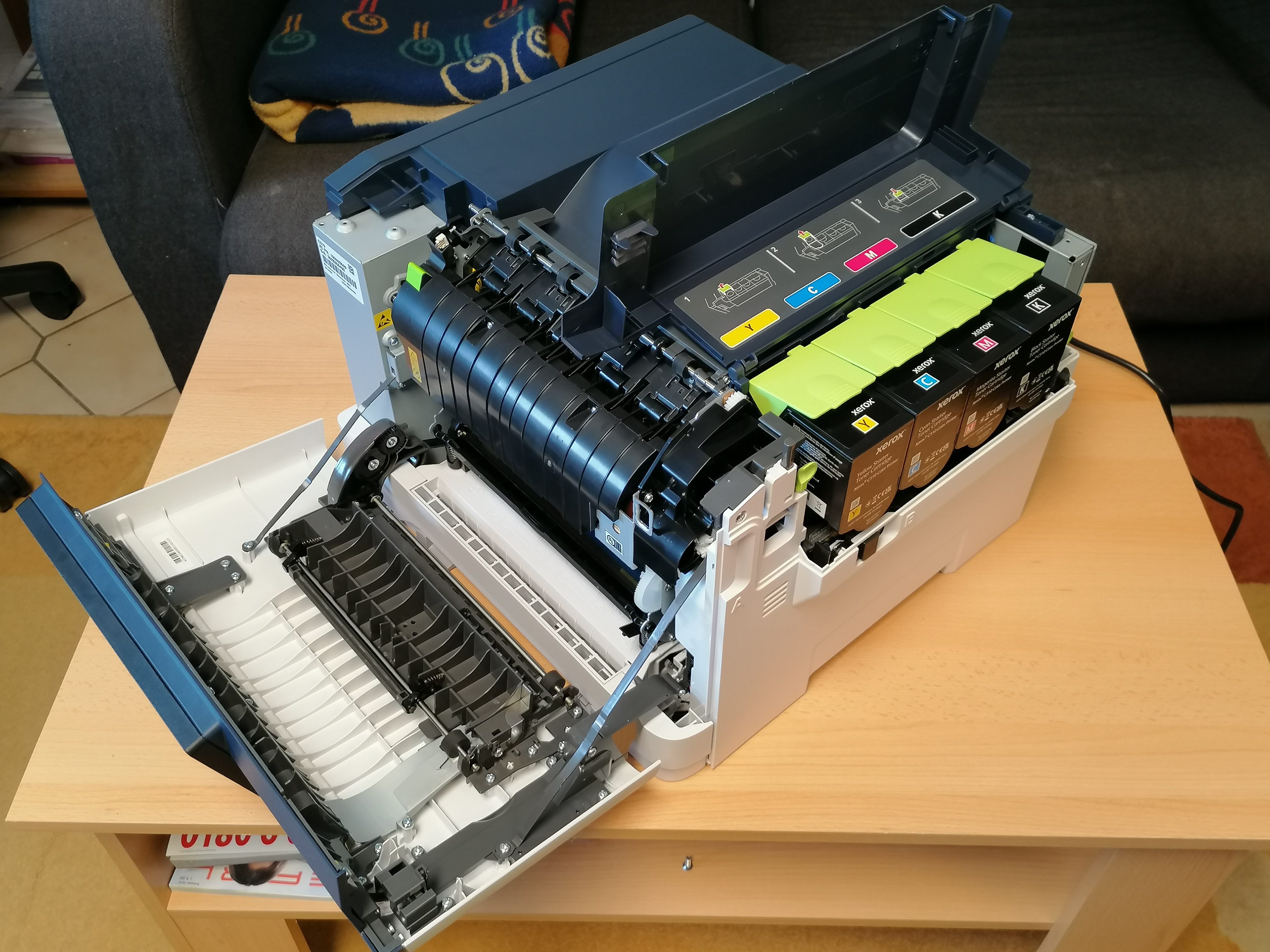 Xerox C310 geöffnet
