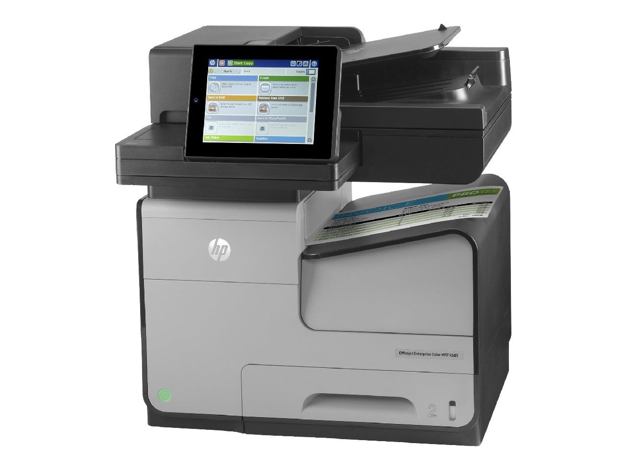 PTS bescheinigt HP Officejet Enterprise X-Serie die Dokumentenechtheit