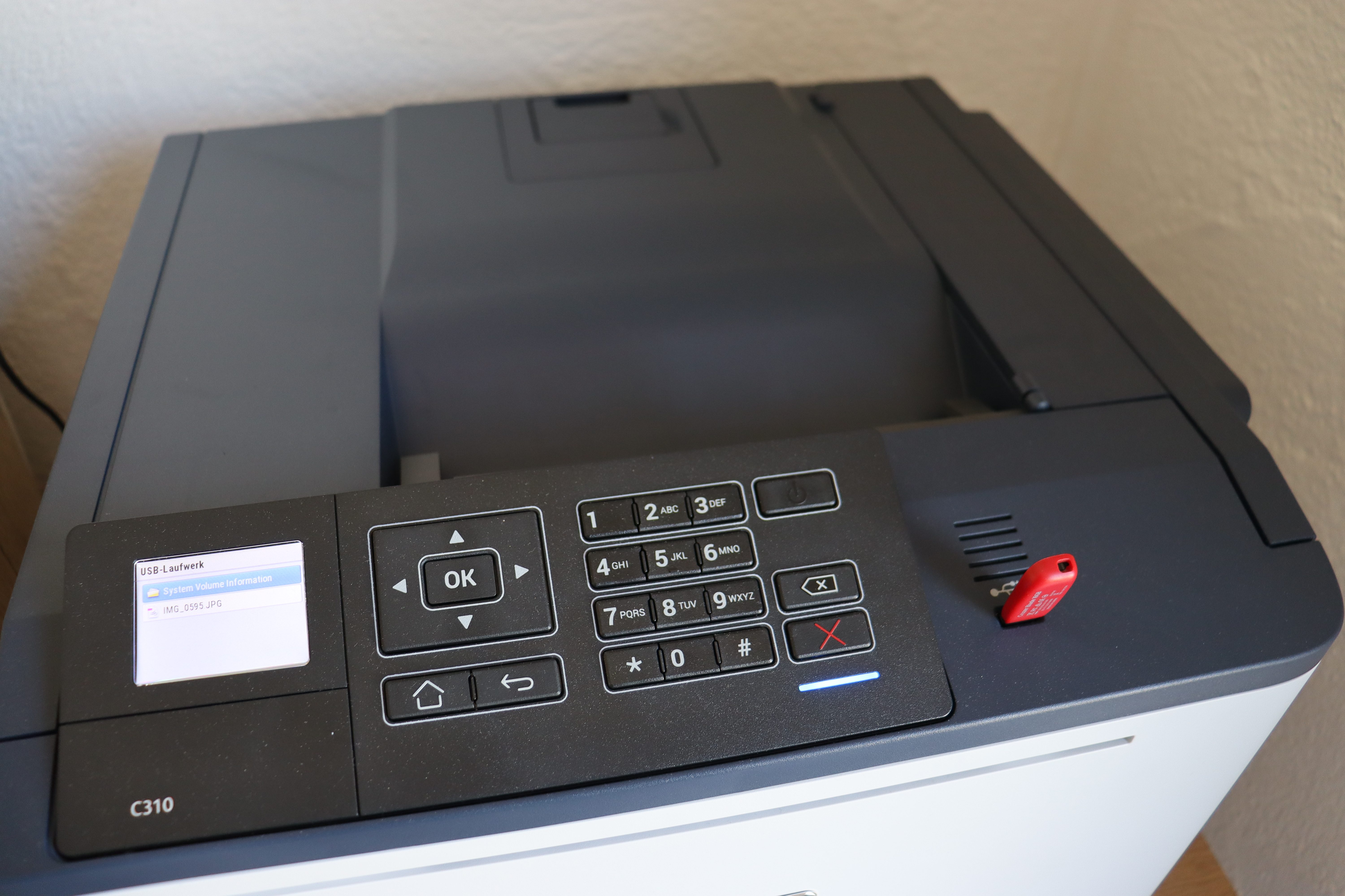 Xerox C310 Druck vom USB-Stick