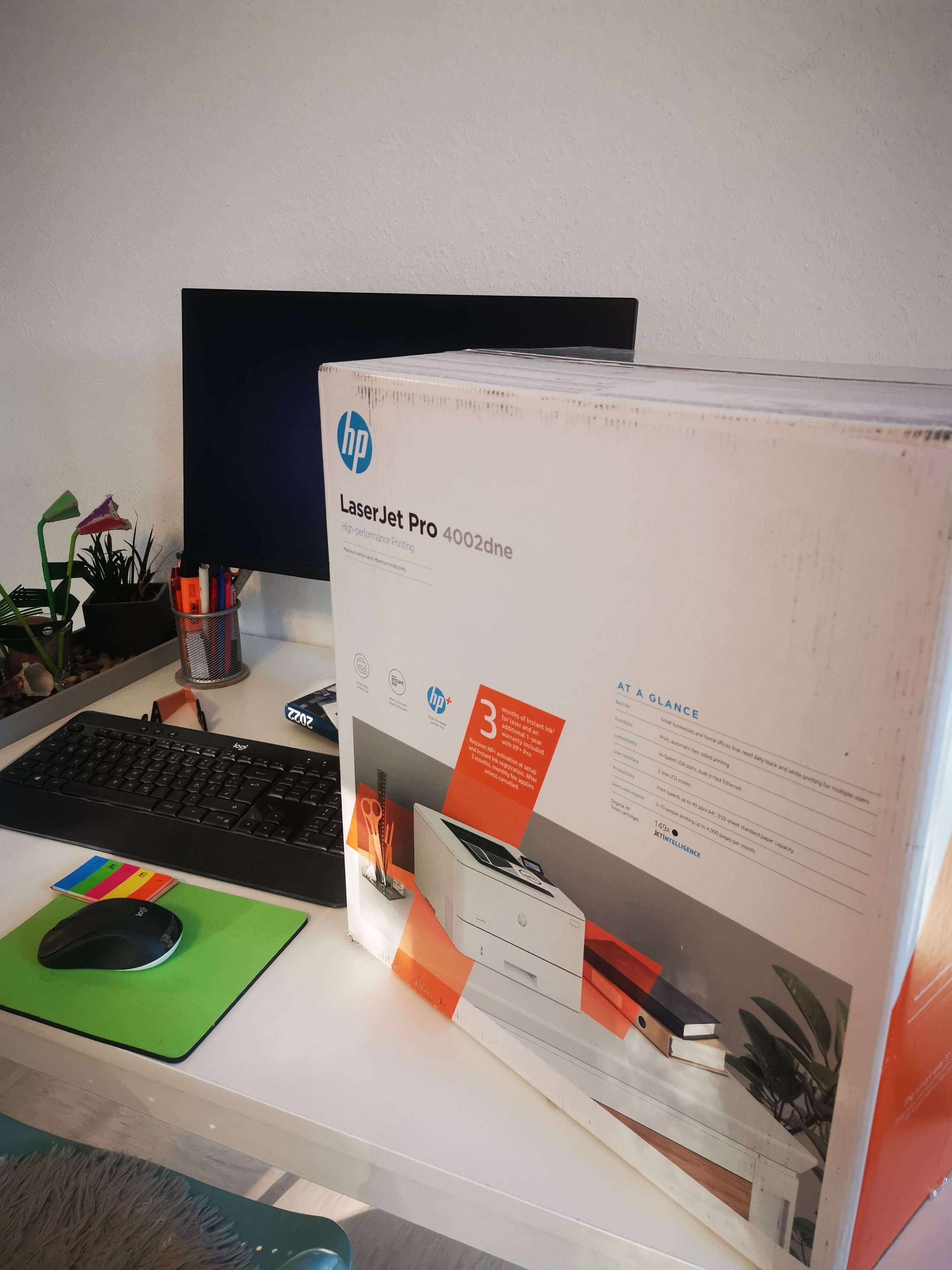 HP LaserJet Pro 4002dne Verpackung