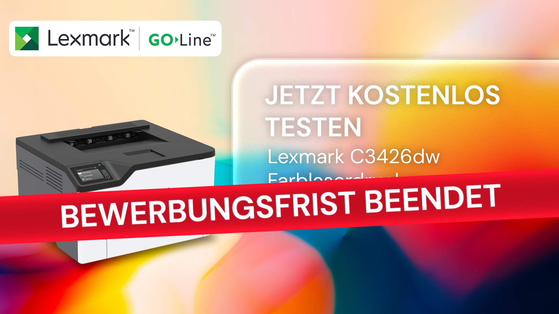 Produkttester für Farblaserdrucker gesucht - LEXMARK C3426dw