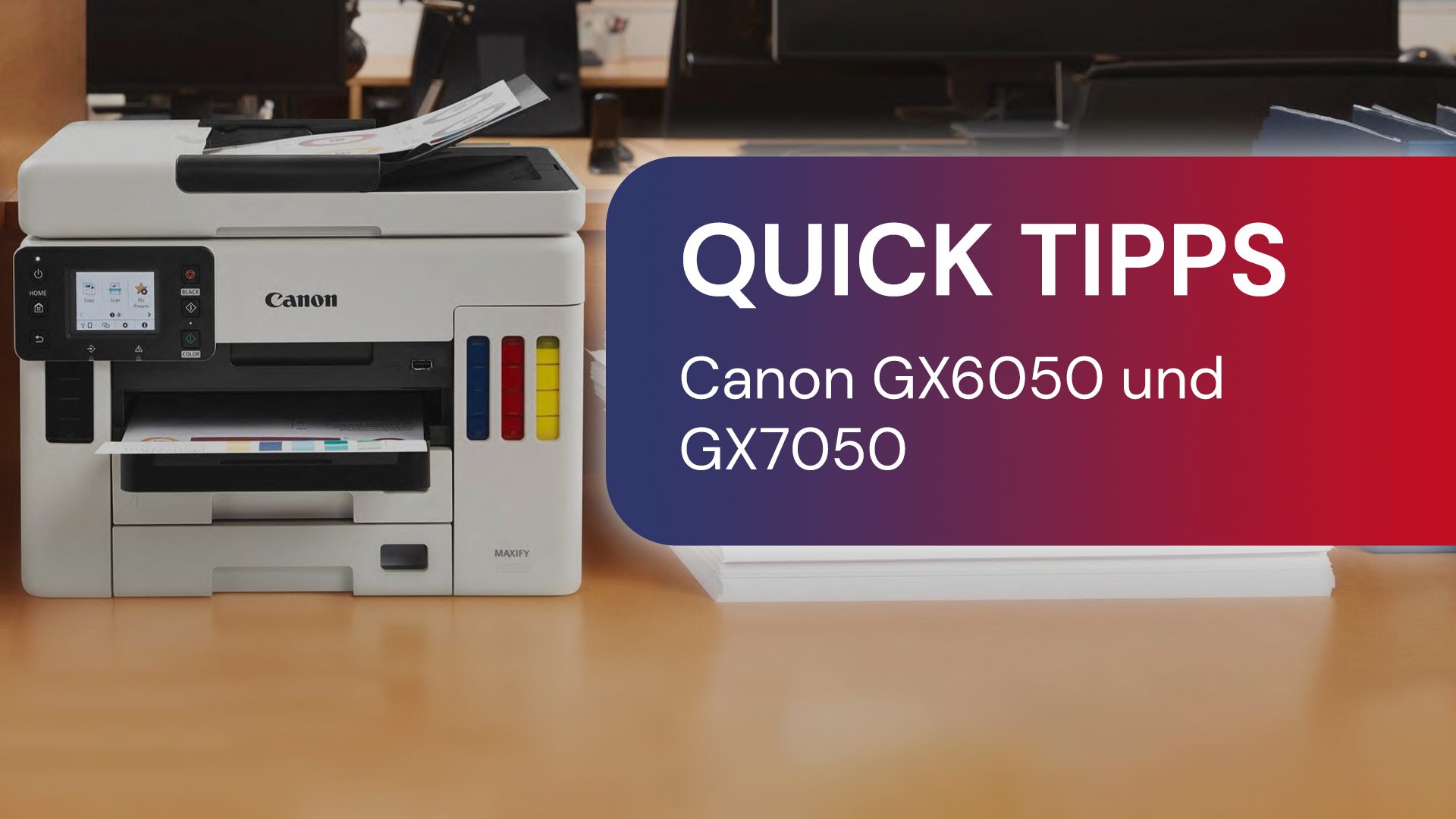 GX6050/7050: Schnell zum perfekten Workflow