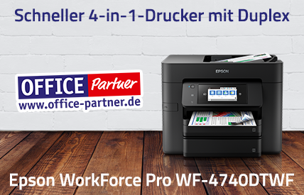 Epson WorkForce Pro WF-4740DTWF – Kostenloser Produkttest