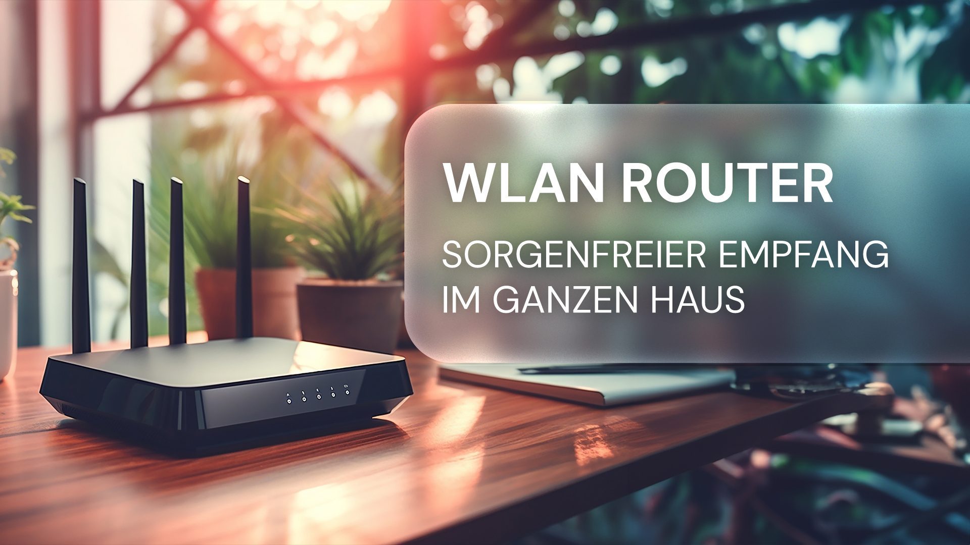 Ein WLAN-Router für Ihr gesamtes Heimnetzwerk