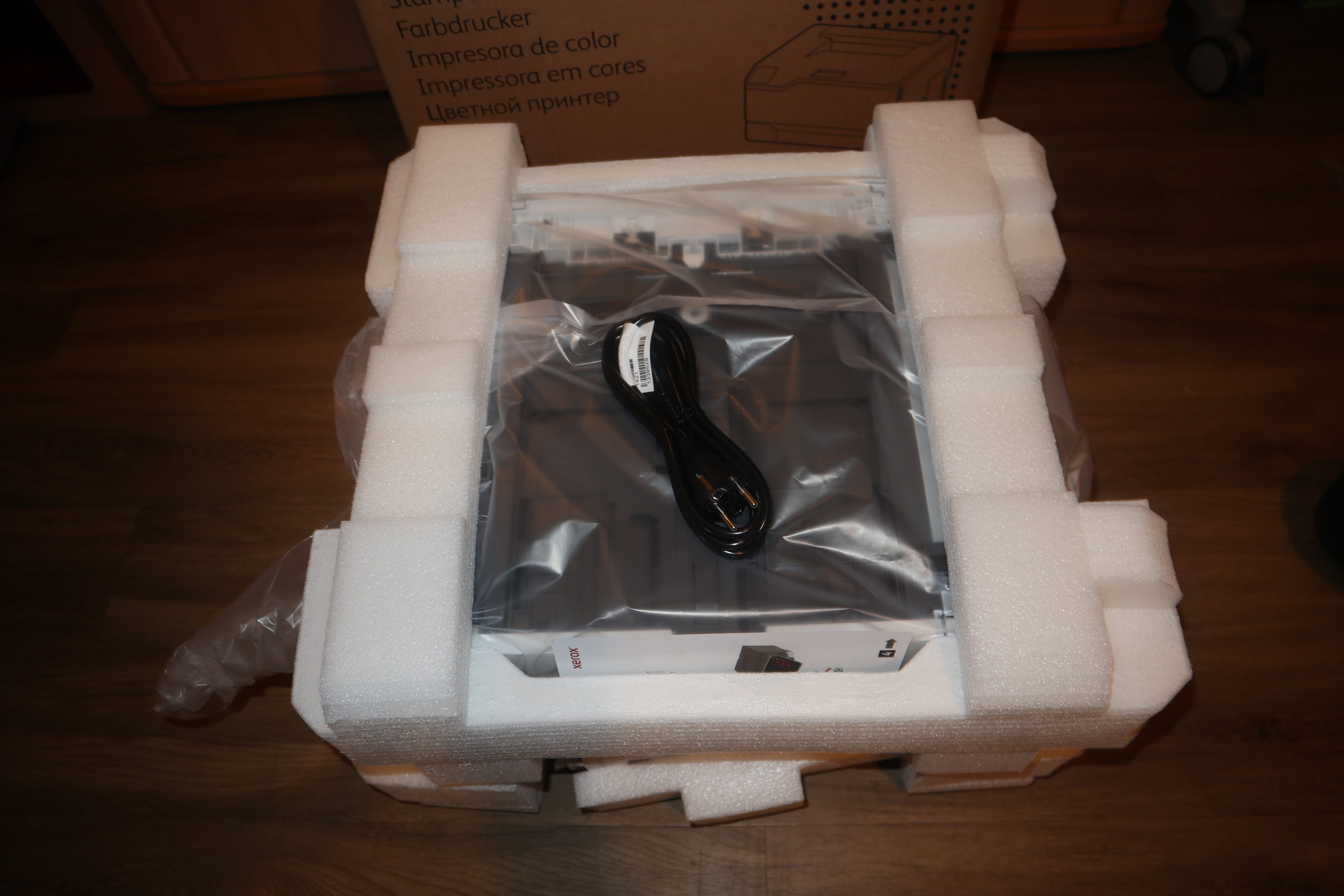 Transportsicherung des Xerox C230V_DNI