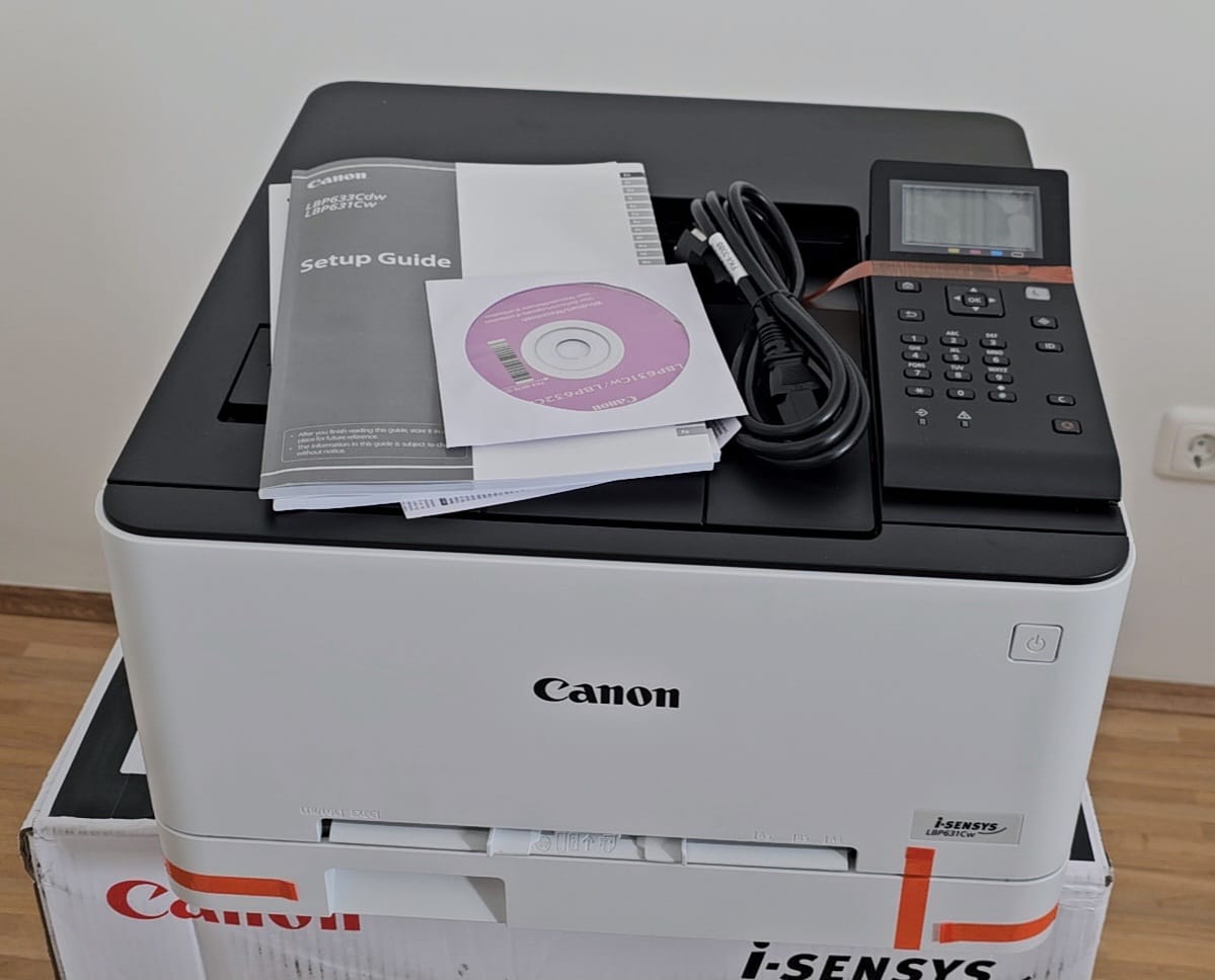 Canon i-SENSYS LBP631 Lieferumfang