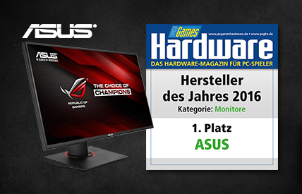 ASUS Auszeichnung von PC Games Hardware
