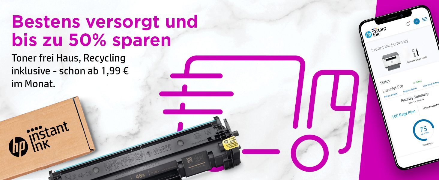 HP Instant Ink Toner