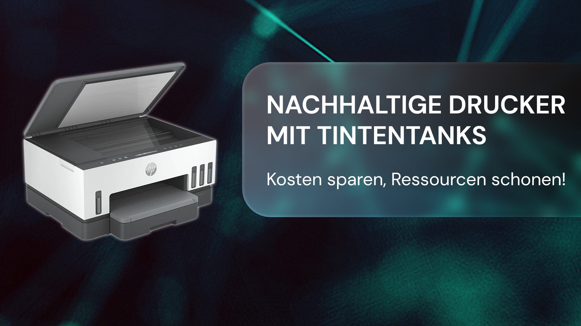 Nachhaltige Drucker mit Tintentanks: Kosten sparen, Ressourcen schonen
