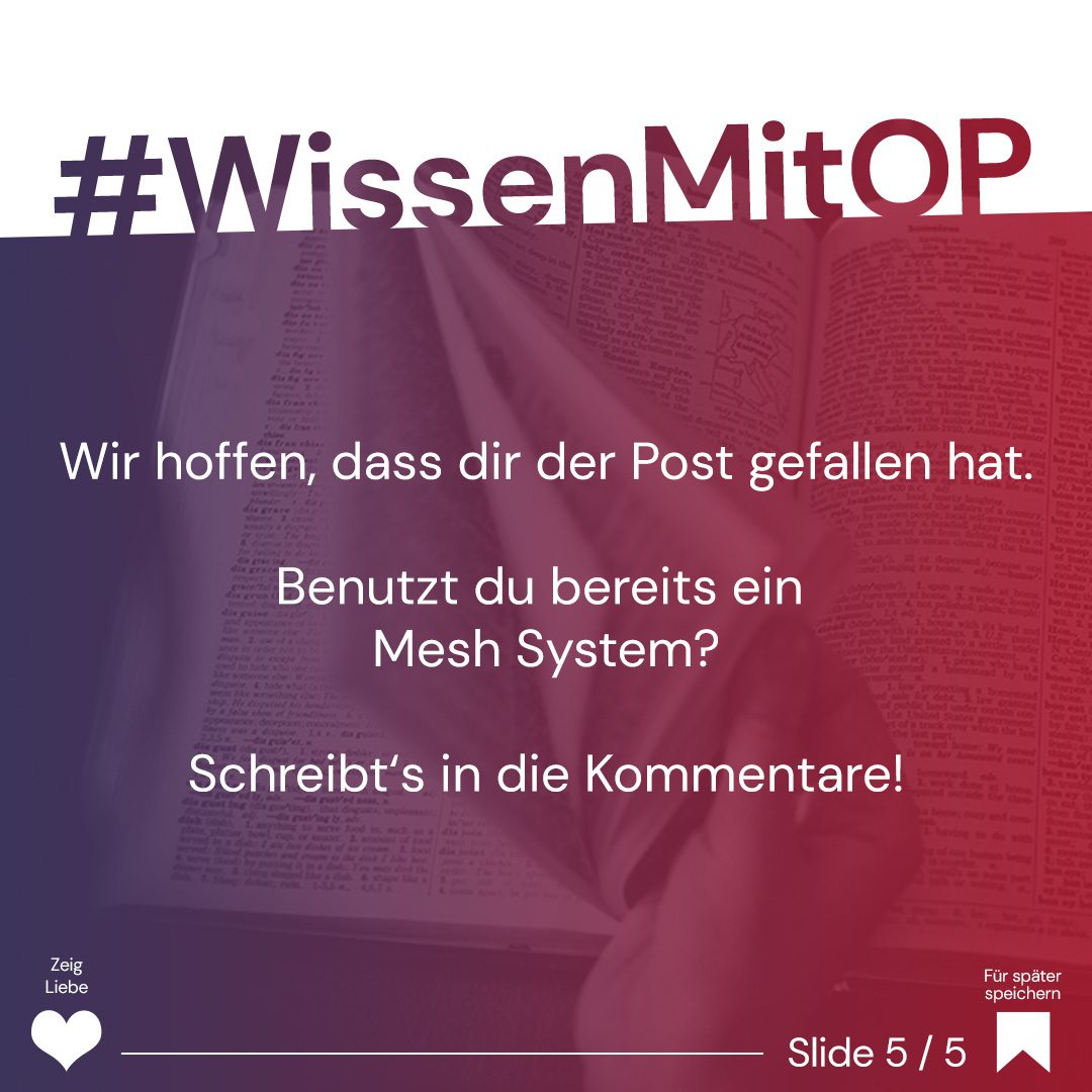 Wissen Mit OP - Mesh System