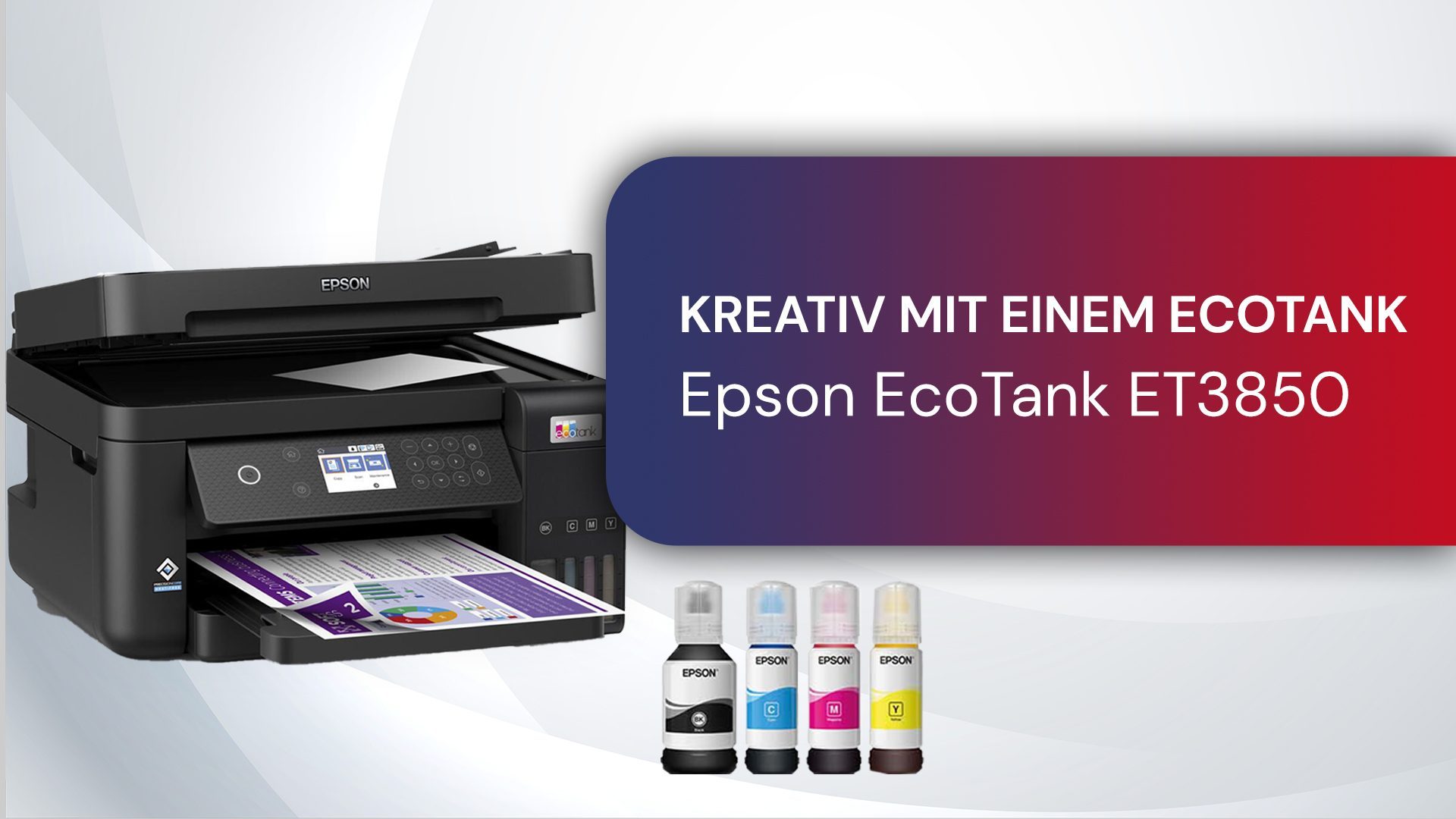 Kreativ mit einem Epson EcoTank-Drucker
