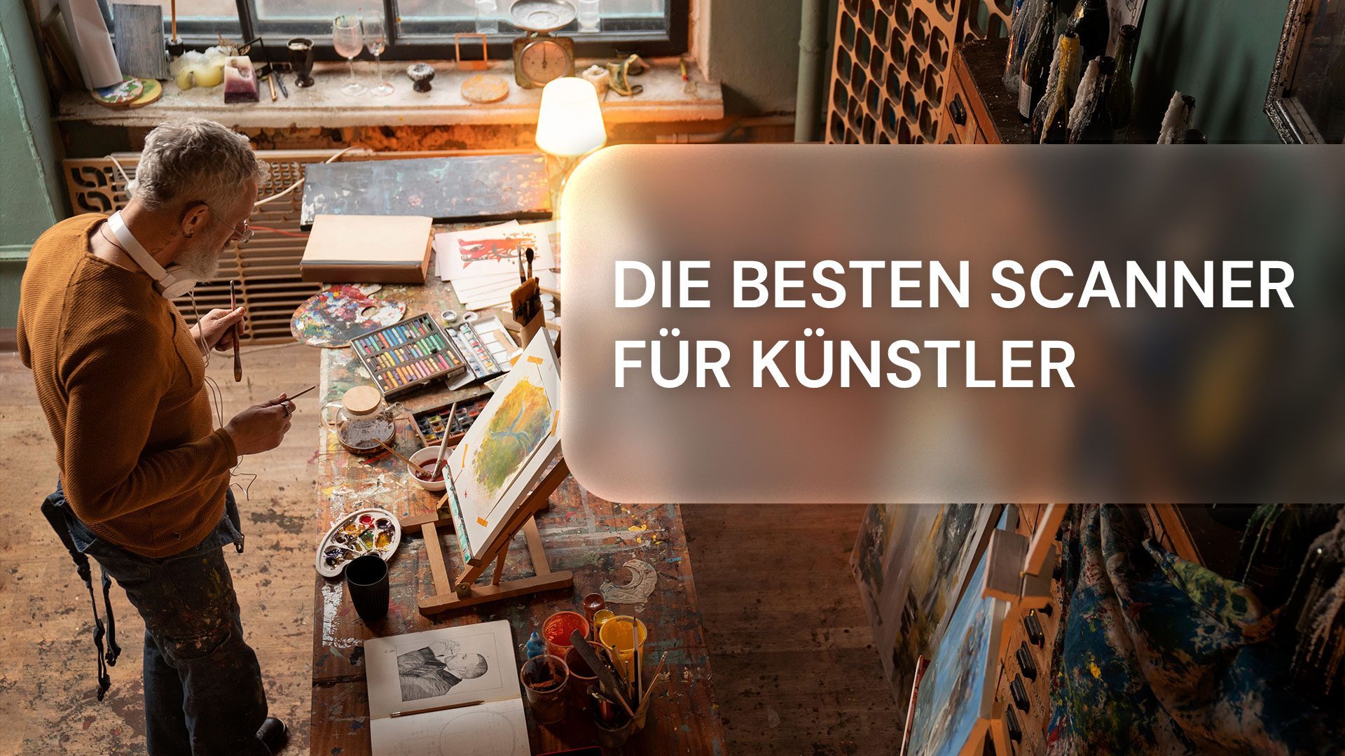 Gemälde und Zeichnungen digitalisieren: Das sind die besten Scanner für Künstler