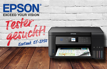 Produkttester gesucht: Epson EcoTank ET-2750