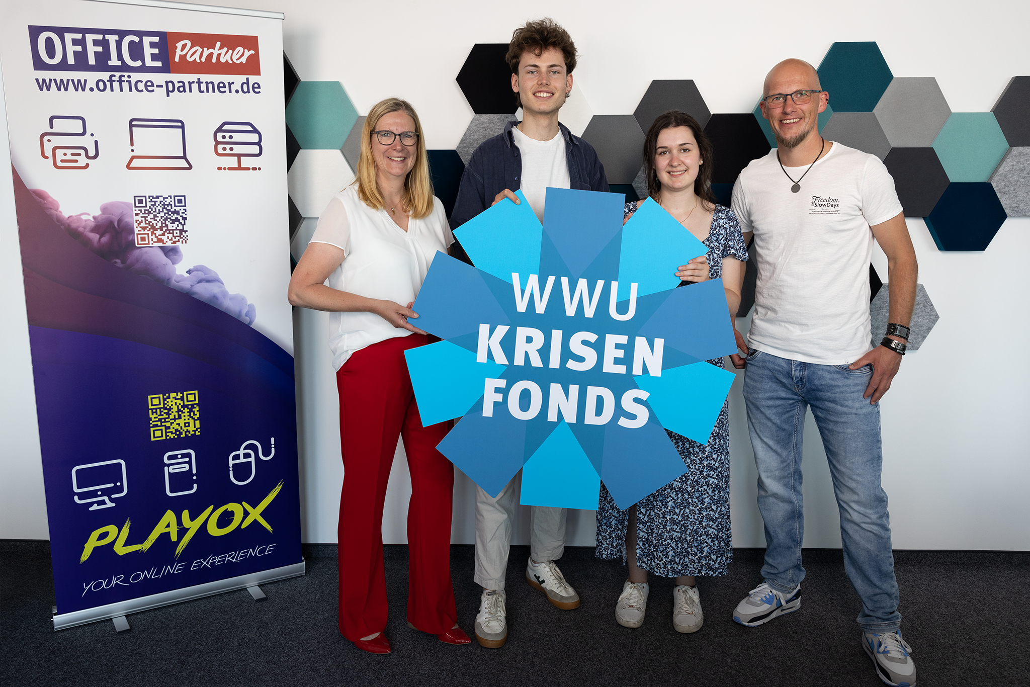 OFFICE Partner GmbH spendet an den WWU-Krisenfonds 