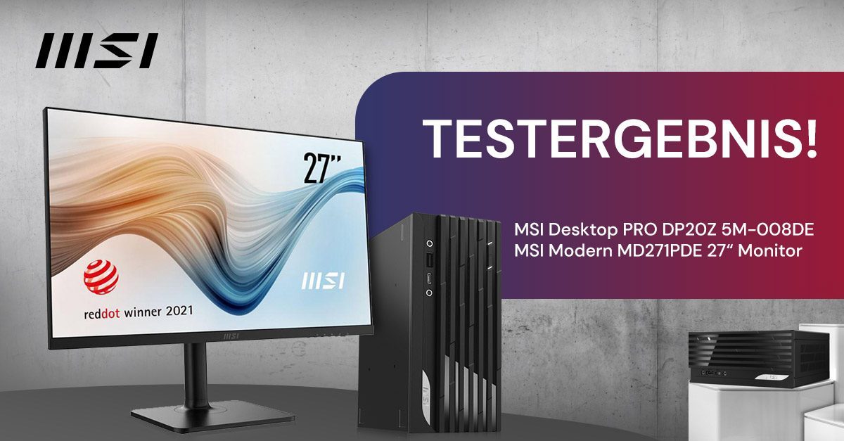Testergebnisse zum MSI-Bundle