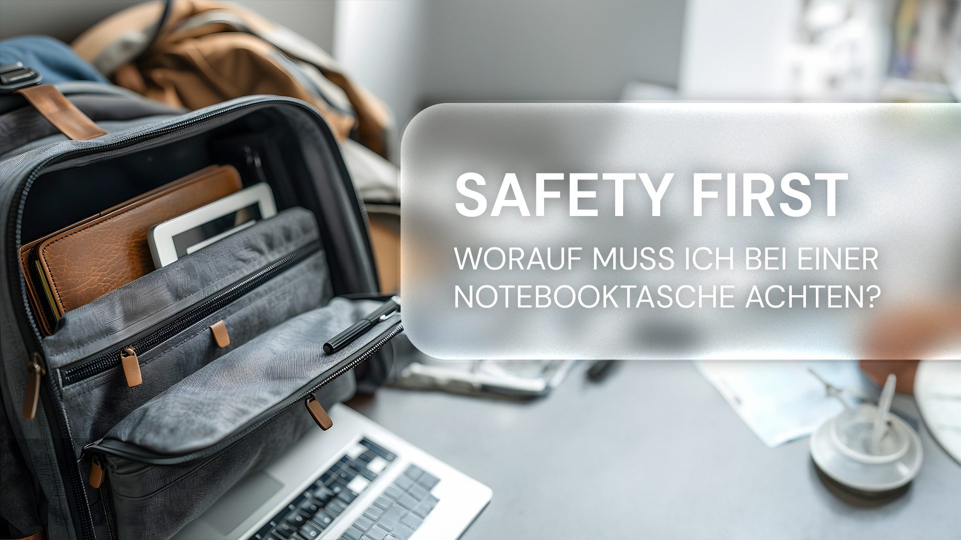Notebooktaschen: Worauf muss ich achten?