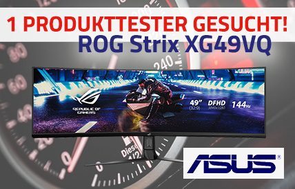 Produkttester für wertvollen ASUS Monitor gesucht