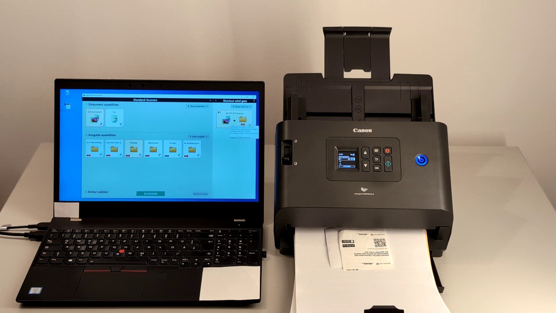 Canon imageFORMULA Scannen