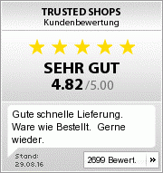 Bewertungen Trusted Shops