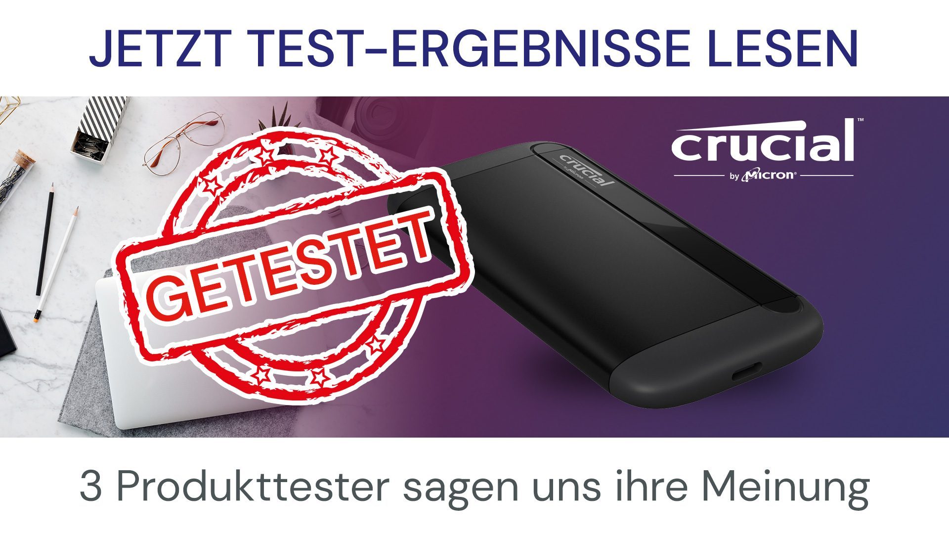 Test: Crucial X8 500 GB Portable